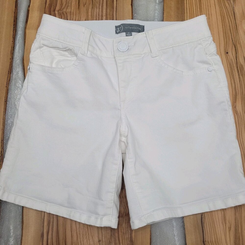 Wit & Wisdom Absolution White Shorts Size 0